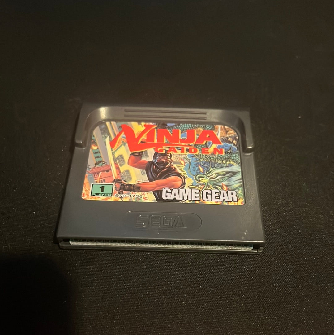 Ninja Gaiden Sega Game Gear Cart Only Ninja Gaiden Sega Game Gear Cart Only